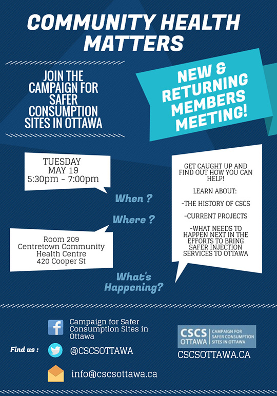CSCS New Members Meeting - May 19 2015