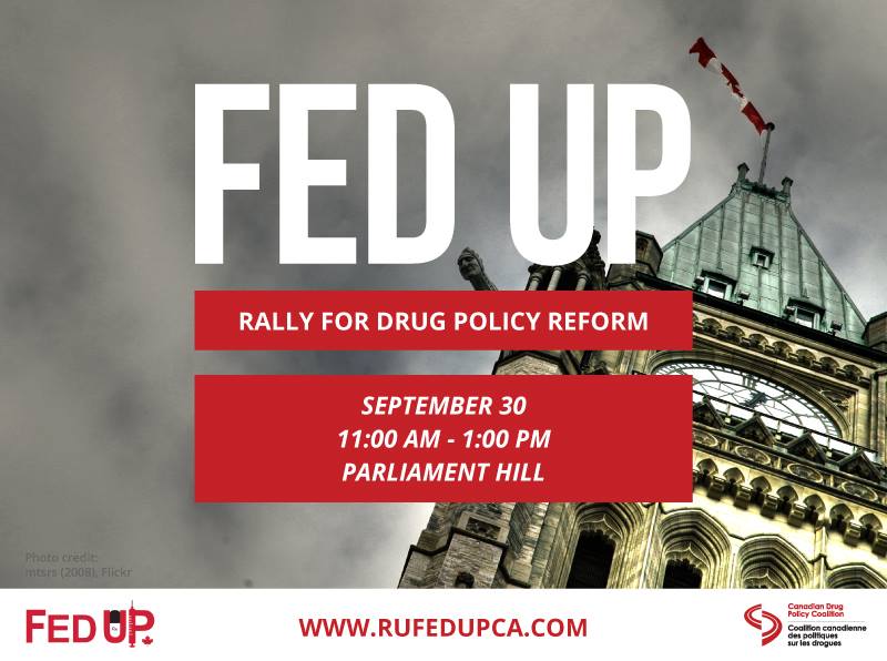 9/30 National Rally for Canadian Drug Policy Reform
