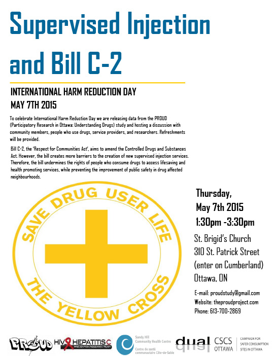 International Harm Reduction Day - Ottawa, May 7 2015
